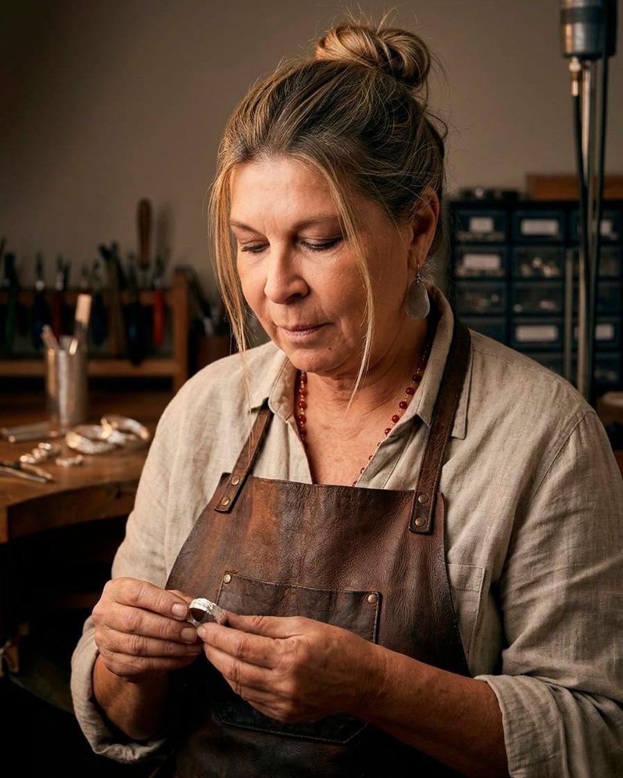 Gabriela Osorio, joyera y pedagoga, directora de Círculo de Fuego